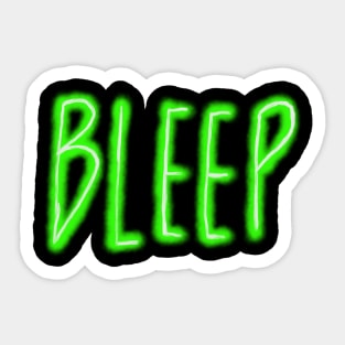 BLEEP Sticker